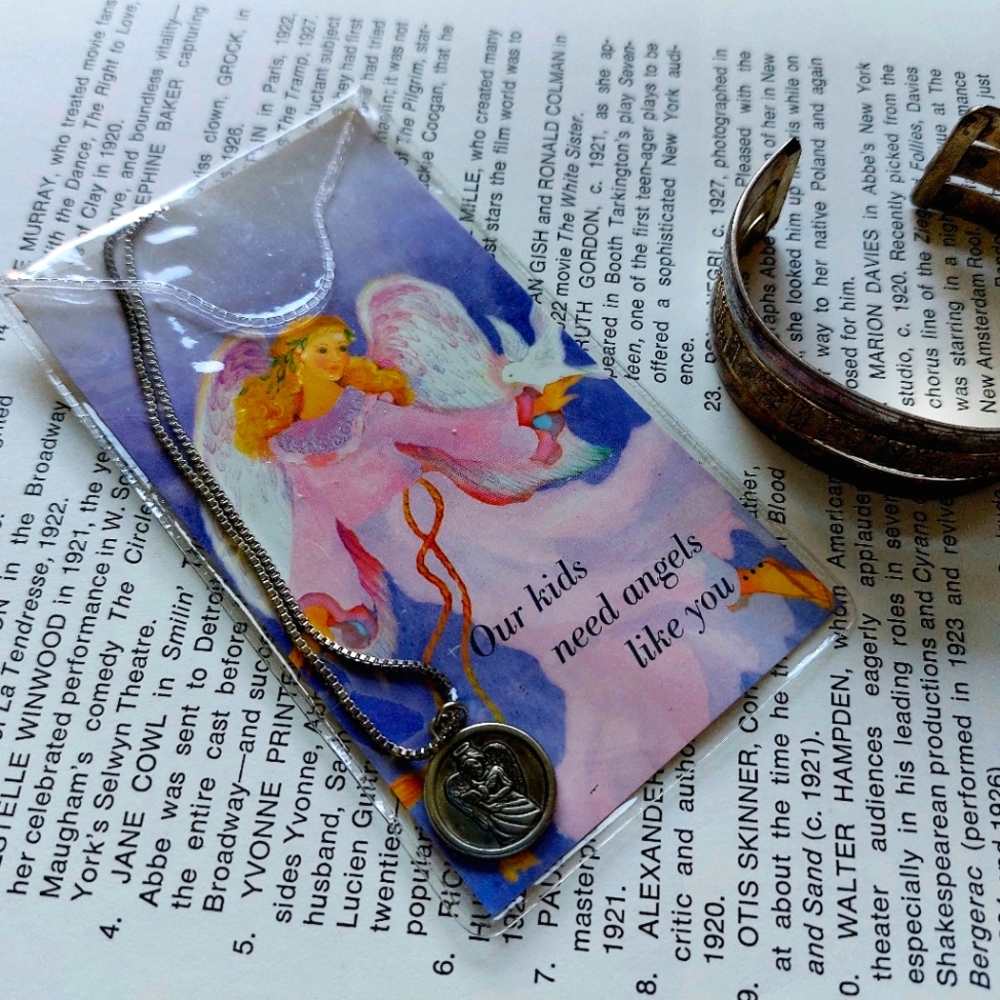Pendant Angel,  Bracelet Zodiac